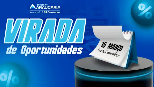 Virada do consumidor para contratar consórcio.