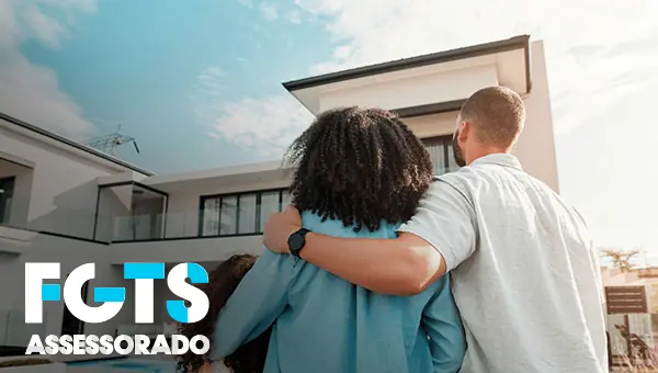 Um casal usa o fgts no consórcio de imóveis.
